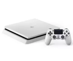 【中古】PS4ハード プレイステーション4本体 グレイシャー・ホワイト(HDD 500GB/CUH-2100AB02)
