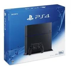 【中古】PS4ハード プレイステーション4本体 ジェットブラック(HDD 500GB/CUH-1200AB01)