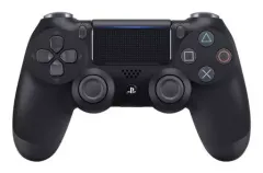 【中古】PS4ハード ワイヤレスコントローラDUALSHOCK4 ジェット・ブラック (CUH-ZCT2J)