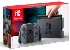 Switch 美品　Nintendo 本体 グレー SWITCH Nintendo 付属品セット グレー Nintendo Switch