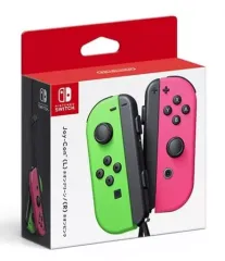 【中古】ニンテンドースイッチハード Nintendo Switchコントローラー Joy-Con(L) ネオングリーン/(R) ネオンピンク