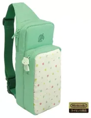 【中古】ニンテンドースイッチハード ショルダーポーチ あつまれ どうぶつの森