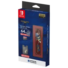 【中古】ニンテンドースイッチハード モンスターハンターライズ マイクロSDカード 64GB + カードケース6