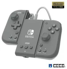 【中古】ニンテンドースイッチハード グリップコントローラーFit アタッチメントセット for SWI/PC チャコールグレー
