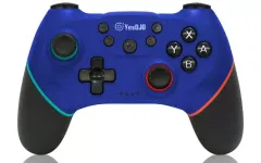 【中古】ニンテンドースイッチハード YESOJO ワイヤレスClassic PROコントローラー(ブルー)[PCG03-060]