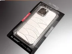 Air Jacket “kiriko” for iPhone16ProMax 千代柄・扇 (クリア) 2024年 iPhoneケース クリアケース パワーサポート エアージャケット iPhone 16 Pro Max ハードケース 江戸切子のサムネイル
