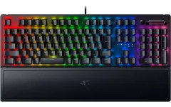 【中古】PCハード Razer 有線 RGBメカニカル ゲーミングキーボード BlackWidow V3 Yellow Switch (ブラック) [RZ03-03542300-R3J1]