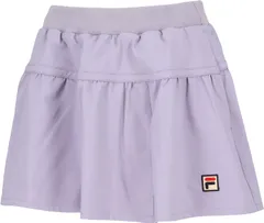フィラ FILA テニス スコート レディース ウィメンズ 女性 大人 スカート ボトムス ウェア ロゴ ワンポイント ギャザーフレアー 部活動 クラブ サークル スクール 練習 試合  EL0243 28A ボルドー