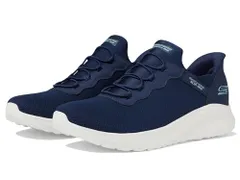 新品 Skechers レディース ボブス スクワッド カオス ハンズフリー スリッポン スニーカー ネイビー 4