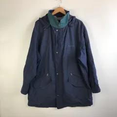 90s Burberrys スタンドカラーコート メンズ 3L ネイビー 3182202603090009