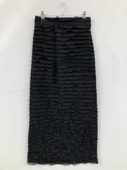 Discoat ディスコート ロングスカート F ブラック