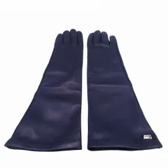 MaxMara マックスマーラ ラムレザー ロンググローブ 手袋 パープル サイズ7.5 レディース 【中古】のサムネイル