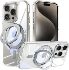 iPhone 11 Pro Max用ケース 回転リング クリア 209K237