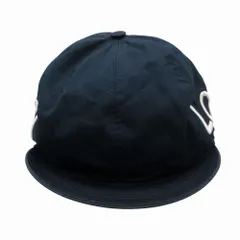 GUCCI グッチ LOVED エンブロイダリーロゴ キャスケット キャップ 帽子 サイズL 59 ネイビー メンズ 【中古】のサムネイル