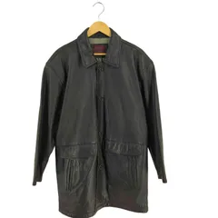 ユーズドフルギ USED古着 SUB URBAN SHEEP LEATHER カーコート メンズ 表記無 