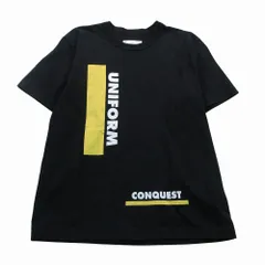 Sacai サカイ 18SS 18-01593M UNIFORM ユニフォーム クルーネック フロントプリント 半袖 Tシャツ ブラック 2 M メンズ 【中古】のサムネイル