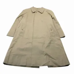 OLD BURBERRYS バーバリーズ コート ステンカラー バルマカーン ノバチェック柄 ライナー付き アウター S ベージュ メンズ 【中古】