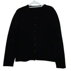 Pearls Cashmere パールズアンドカシミヤ アンサンブル ツインニット トップス カーディガン XL ブラック レディース 【中古】