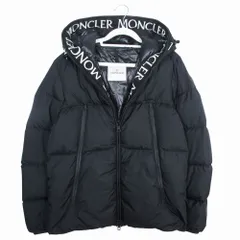MONCLER モンクレール MONTCLA ダウンジャケット ブルゾン アウター F20911B56900 ブラック サイズ1 S メンズ 【中古】