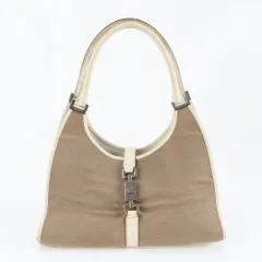 グッチ ジャッキー 002 1067 レザー ショルダーバッグ 肩掛け トート ハンド 本革 ブランド レディース RMM DI39-8【中古】