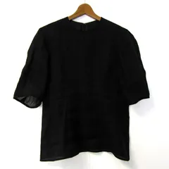 ビューティ&ユース カットソー シャツ 半袖 ユナイテッドアローズ ブランド トップス黒 レディース Fサイズ ブラック BEAUTY&YOUTH 【中古】