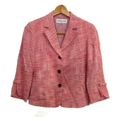 ジェラールダレル テーラードジャケット リネン/シルク混 ブランド アウター 赤 レディース 9サイズ レッド GERARD DAREL 【中古】のサムネイル