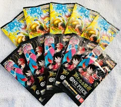ワンピースカード ゲーム 新たなる皇帝 神の島の冒険 5 パック ずつ 新品 未開封 セット ワンピース