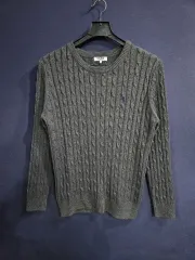 US ポロ メンズ 105 ケーブル編み 2種 ニット