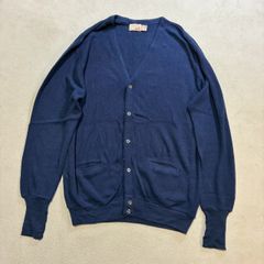 60s マクレガー モヘア カーディガン ネイビー ポケ付 検 パウダー
