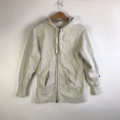 Champion リバースウィーブ ジップアップパーカー ホワイト M 3182202603090016