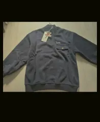 Lee リー ハーフネック ポケット スウェット ネイビー 140