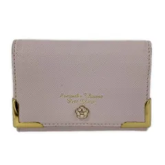 Samantha Thavasa Petit Choice(サマンサタバサプチチョイス) 名刺入れ - ライトピンク×ゴールド