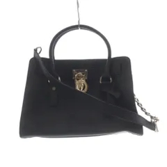 マイケルコース MICHAEL KORS レザー ハンドバッグ ハンドバッグ ショルダーバッグ 2way 黒