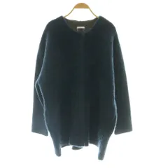 アイテムズ アーバンリサーチ ITEMS URBANRESEARCH 25AW ダブルフェイスミドルカーディガン F 紺 ネイビー /SS ■OS