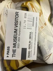 アシックス x THE MUSEUM VISITOR ザミュージアムビジター ゲル カヤノ14 クリーム/ミネラル ブラウン 280