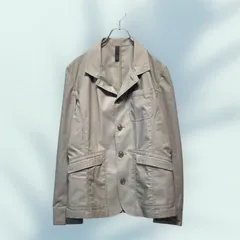【古着】 HIGH STREET ハイストリート テーラードジャケット L ベージュのサムネイル
