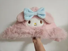 (新品) サンリオ マイメロディ ニット帽 マフラー 手袋 バケットハット
