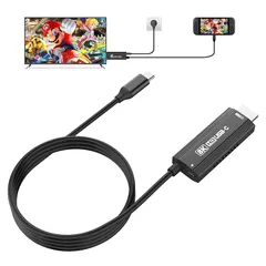 【新品】 Guermok USB-C to HDMI ケーブル（67インチ）? HDR & ALLM 対応、8K@60Hz / 4K@144Hz、PD100W、Switch 2 ドック【「21.2.0」対応】／キャプチャーカード／テレビ／携帯型ゲーム機向け 1