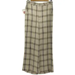 ロクビューティーアンドユースユナイテッドアローズ 6 BEAUTY & YOUTH UNITED ARROWS NEP CHECK PANTS レディース JPN：38 