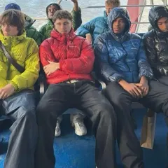 XL モンベル ヴィンテージ アルパイン ダウン フード パファー ライムグリーン