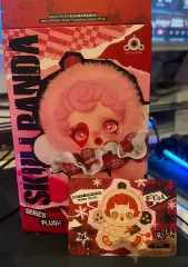 POP MART スカルパンダ 冬の交響曲シリーズ ぬいぐるみキーホルダー