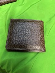 GANZO ダークブラウン レザー 名刺入れ - メルカリ