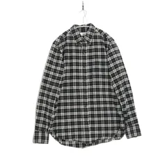 【中古A】RAGS McGREGOR ラグスマックレガー S位 メンズ フランネルシャツ 15aw BLOCK CHECK SHIRT 黒 白 中古A 古着のサムネイル