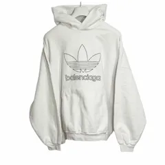 BALENCIAGA/M (2) /ホワイト /アディダスオリジナルスコラボパーカー /型番712396のサムネイル