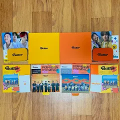 トレカ特典含む) BTS Butter アルバム Cream Peach セット まとめ