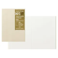 リフィル トラベラーズノート 軽量紙 2冊パック パスポートサイズ 14371006