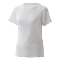 インナーシャツ カルエアー アンダー 涼しい クルーネック 半袖シャツ ドライエアロフロー 吸汗速乾 高通気 べたつき 肌着 C2JAB311 レディース ホワイト L [ホワイト] [L]