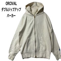 新品未使用！オーシバル パーカー ダブルジップアップ ORCIVAL - メルカリ