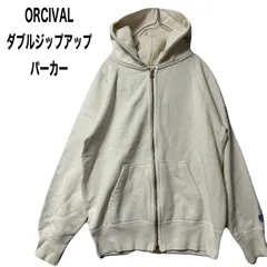 ORCIVAL オーシバル　ダブルジップアップパーカー　フーディ　2