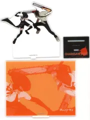 【中古】アクリルスタンド・アクリルパネル チェンソーマン＆ボム アクリルスタンド 「劇場版 チェンソーマン レゼ篇」